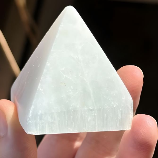 Selenite Pyramid